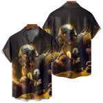 American Football Pittsburgh Art Hawaiian Shirt