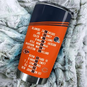 Bears 2025 NFC North Champions Tumbler Cup 2