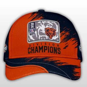 Bears 2025 NFC North Division Champions Classic Cap