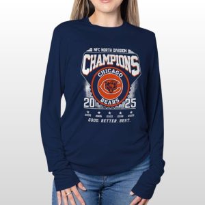 Bears NFC North Division Champions 2025 Shirt