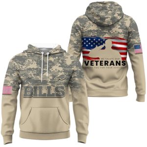 Bills We Saltute Our Veterans 2025 Hoodie 1