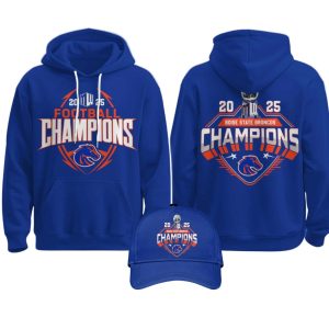 Boise State Broncos 2025 Mountain West Champions Shirt 1