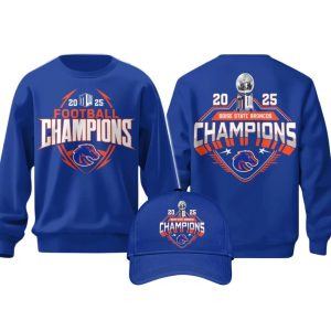 Boise State Broncos 2025 Mountain West Champions Shirt 2