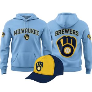 Brewers 2026 Powder Blue Hoodie 1