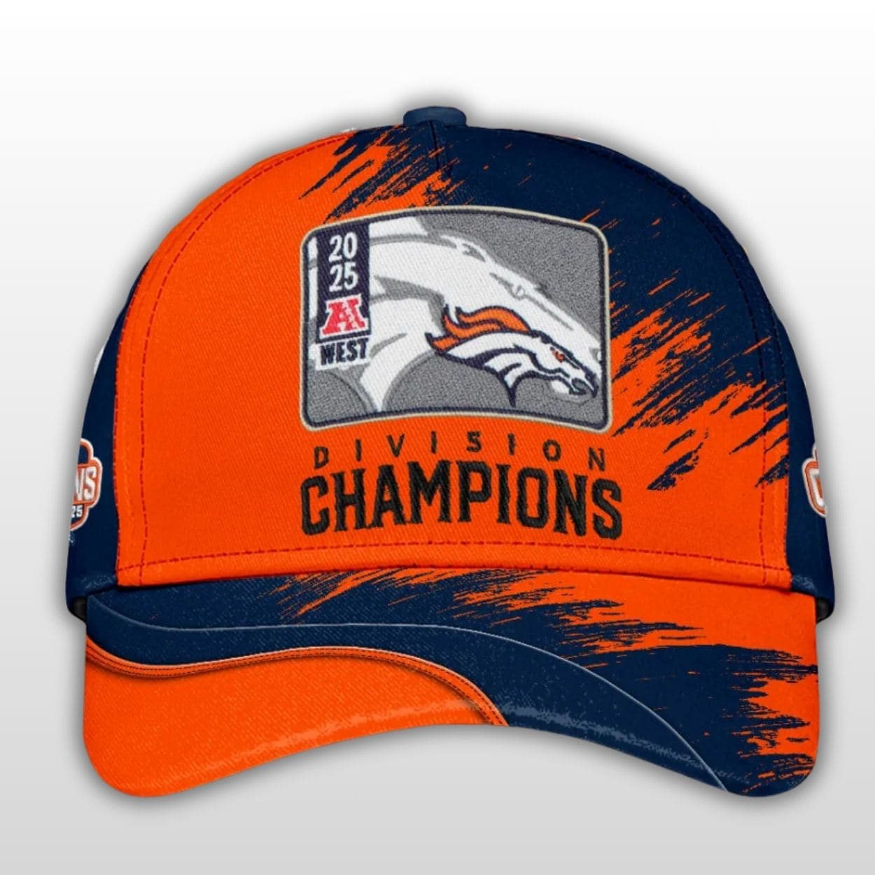 Broncos 2025 AFC West Champions Classic Cap 1 Broncos 2025 AFC West Champions Classic Cap 1