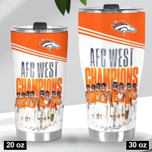 Broncos 2025 AFC West Champions Tumbler Cup 3