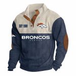 Broncos EST 1959 Stand-Up Collar Sweatshirt