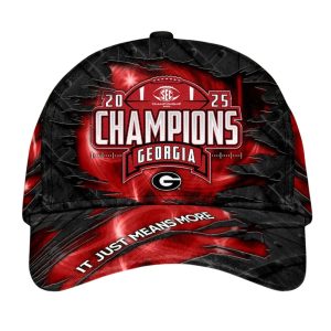 Bulldogs Football 2025 SEC Champions Classic Cap