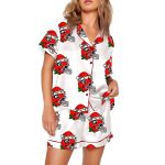 Bulldogs Helmets Christmas Pajama Set