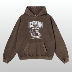 Caleb Williams Iceman Bears Heavyweight Classic Vintage Hoodie 2