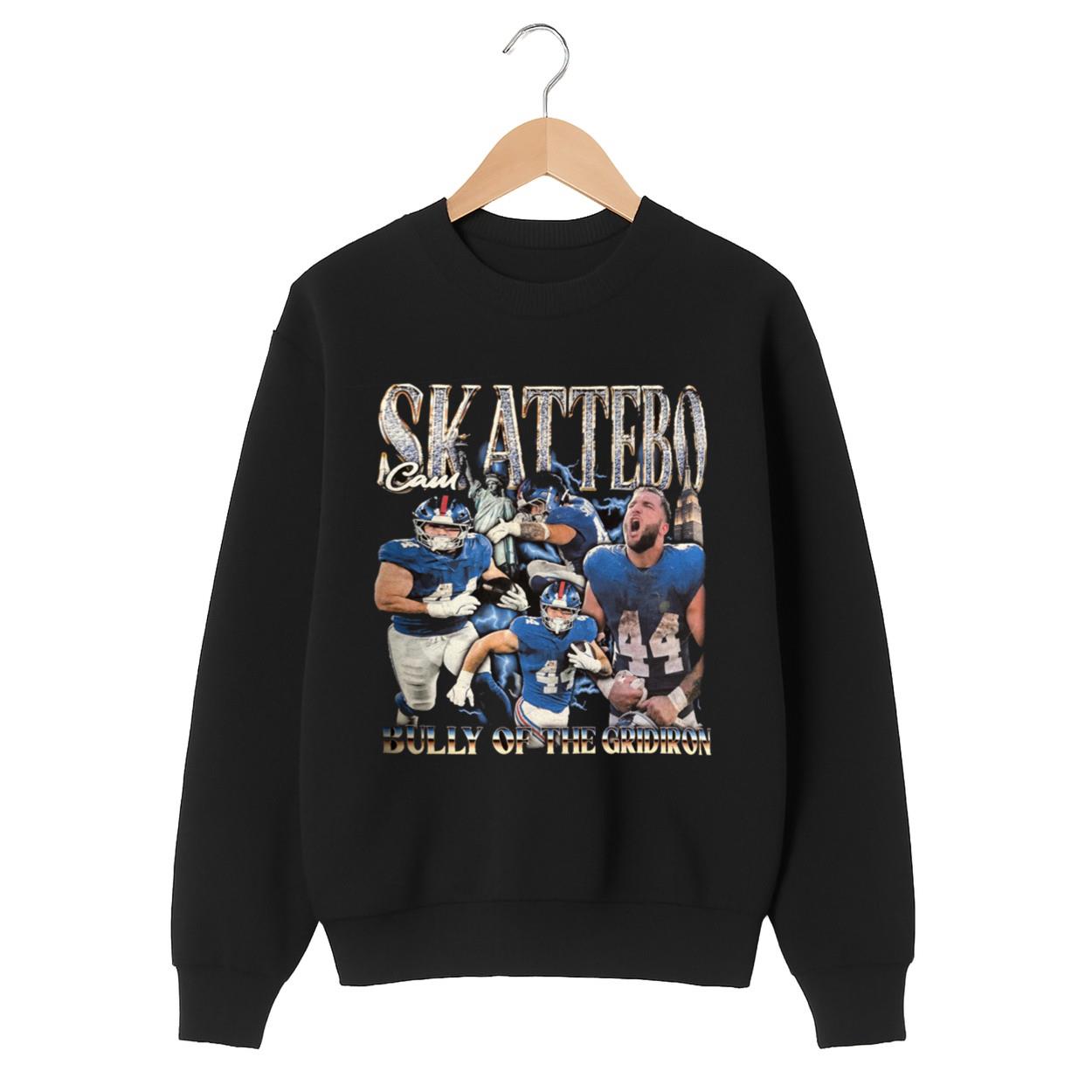 Cam Skattebo New York Football Bully Of The Gridiron Shirt Cam Skattebo New York Football Bully Of The Gridiron Shirt