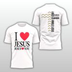 Cameron Dicker I Love Jesus Jesus Love You Shirt