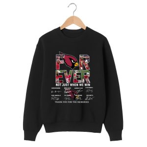 Cardinals Forever Not Just When We Win Thank You For The Memories Shirt 1 black 2
