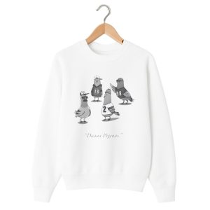 Chicago Bears Daaaa Pigeons Shirt 1 white 2