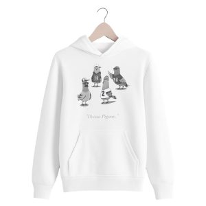 Chicago Bears Daaaa Pigeons Shirt 2 white 4