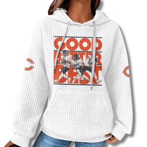 Bears Good Better Best Waffle Hoodie 1 Chicago Bears Good Better Best Waffle Hoodie
