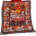 Chiefs 65th Anniversary 1960-2025 Blanket