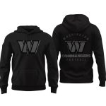 Commanders 2025 Back In Black Limited Edition Hoodie