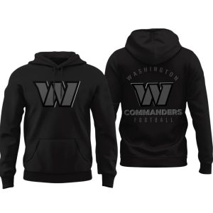 Commanders 2025 Back In Black Limited Edition Hoodie