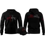 Cyclones Football Back In Black 2025 Hoodie