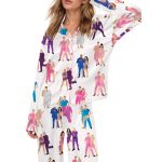 DWTS Live Tour Silky Satin Pajama Set