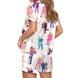 DWTS Live Tour Silky Satin Pajama Set 2