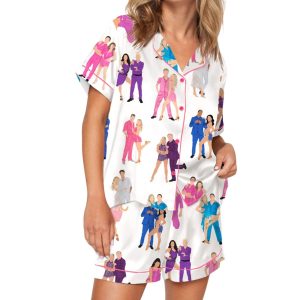 DWTS Live Tour Silky Satin Pajama Set 3