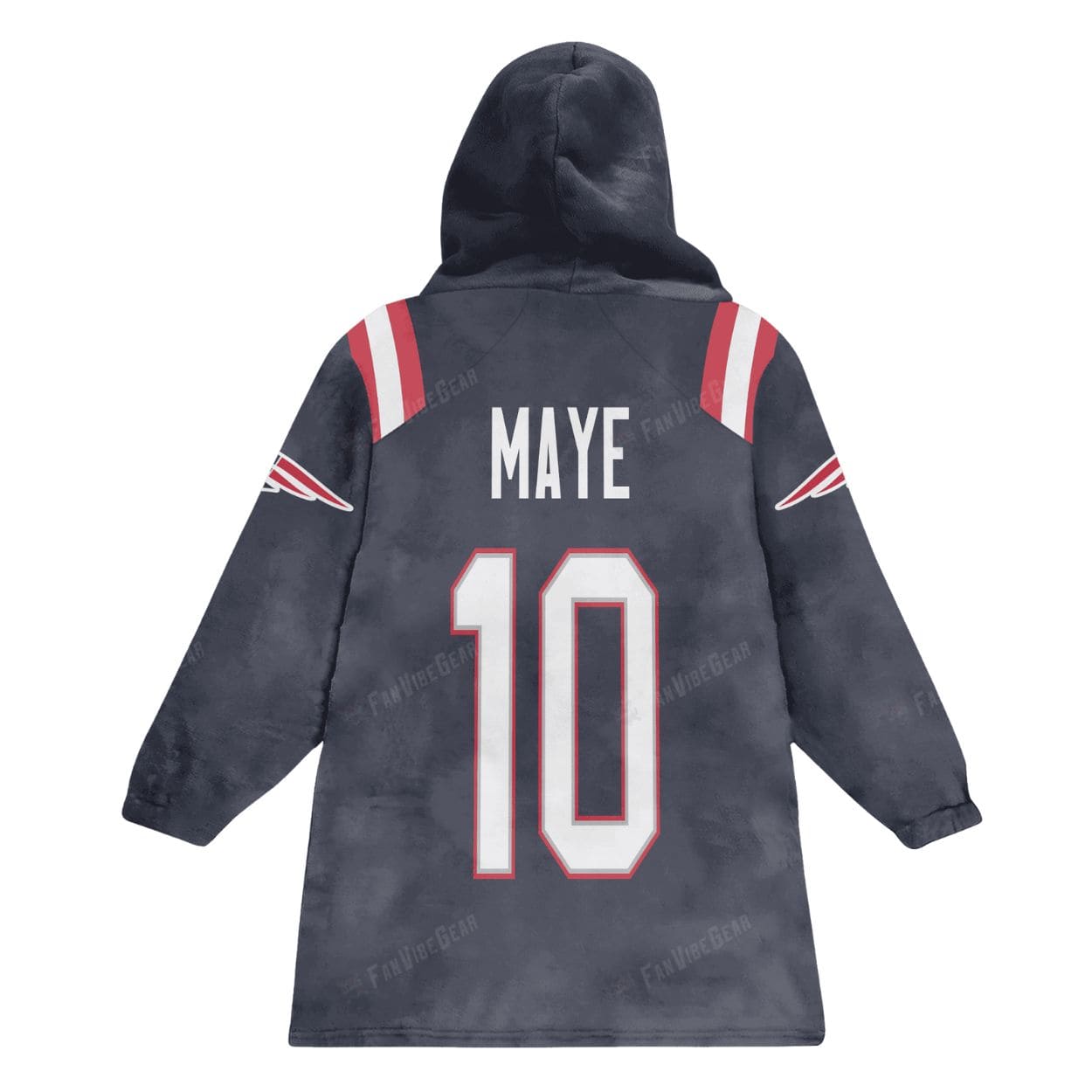 Do Your Job Maye 10 New England Football Unisex Blanket Hoodie Do Your Job Maye 10 New England Football Unisex Blanket Hoodie