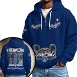 Dodgers 2025 World Series Champions Waffle Hoodie