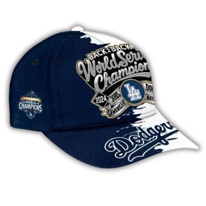 Dodgers Back 2 Back World Series 2025 Classic Cap 1
