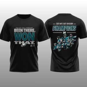 Eagles 2025 NFC East Champions Been There Won That Hoodie 1 Eagles 2025 NFC East Champions Been There Won That Hoodie