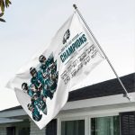 Eagles 2025 NFC East Division Champions House Flag
