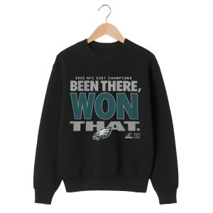 Eagles Been There Won That Shirt 1 black 2