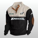 Eagles EST 1933 Stand-Up Collar Sweatshirt