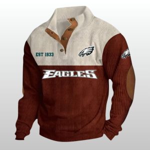 Eagles EST 1933 Stand Up Collar Sweatshirt