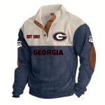 Georgia Football EST 1892 Stand-Up Collar Sweatshirt