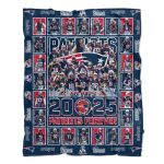 Go Pats 2025 Patriots Forever Blanket