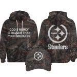 God's Mercy Is Bigger Than Your Mistakes Steelers Camo Hoodie