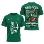 Green Wave Road To The National Championship 2025 Roll Wave Shirt