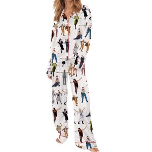Hadestown Silky Satin Pajama Set 1