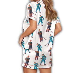 Heated Rivalry Ilya And Shane Satin Pajama Set 2