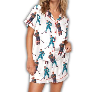 Heated Rivalry Ilya And Shane Satin Pajama Set 3