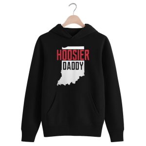 Hoosier Daddy Indiana State Map Shirt 1 Hoosier Daddy Indiana State Map Shirt 1 black 3
