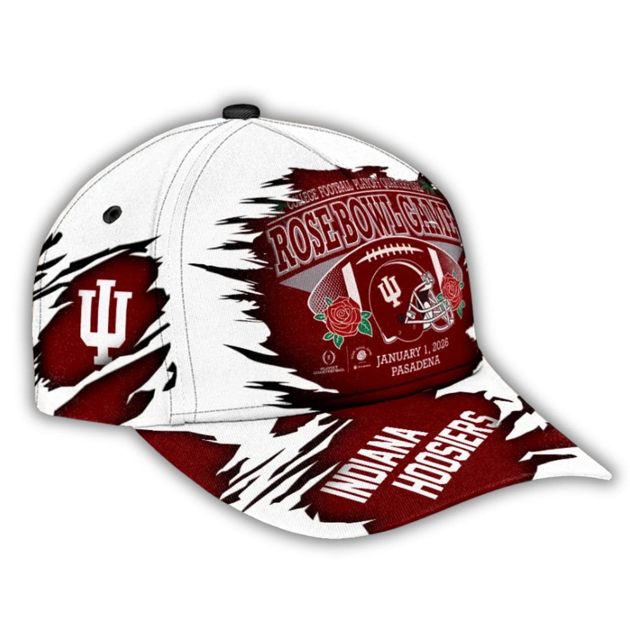 Hoosiers Football 2026 Rose Bowl Game Classic Cap Hoosiers Football 2026 Rose Bowl Game Classic Cap