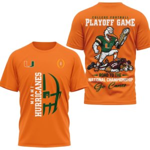 Hurricanes Road To The National Championship 2025 Go Canes Shirt 2 Hurricanes Road To The National Championship 2025 Go Canes Shirt 1