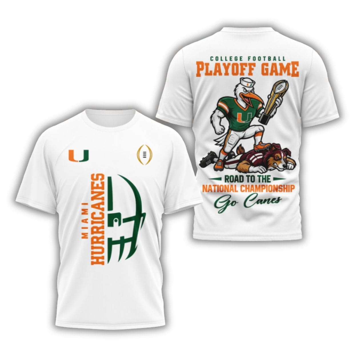 Hurricanes Road To The National Championship 2025 Go Canes Shirt Hurricanes Road To The National Championship 2025 Go Canes Shirt