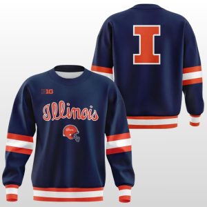 Illinois Football Music City Bowl Uniform Hoodie 3 Illinois Football Music City Bowl Uniform Hoodie 3