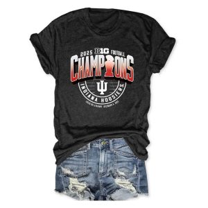 Indiana 2025 Big Ten Football Champions December 6 2025 Shirt 2