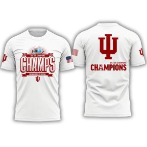 Indiana Football Big Ten Champions 2025 Hoodie 1