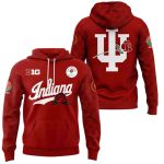 Indiana Hoosiers Football Helmet 2026 Rose Bowl Hoodie